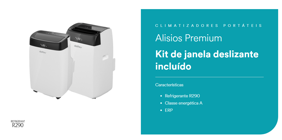 Daitsu Alisios Premium com kit de janela deslizante